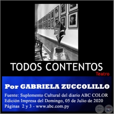 TODOS CONTENTOS -  Por GABRIELA ZUCCOLILLO - Domingo, 05 de Julio de 2020